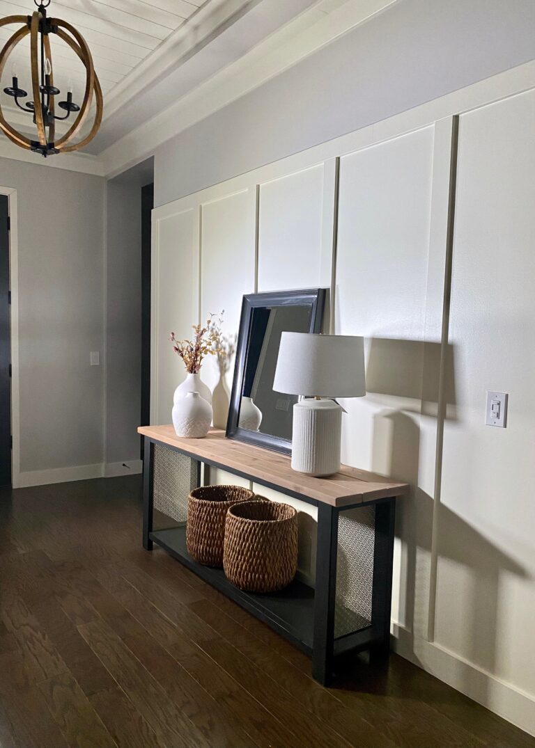 How to Style Your Entryway Table