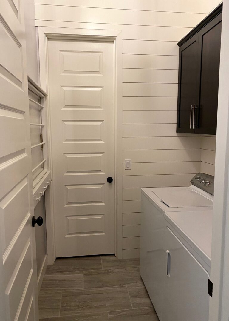 Shiplap Laundry Room Makeover