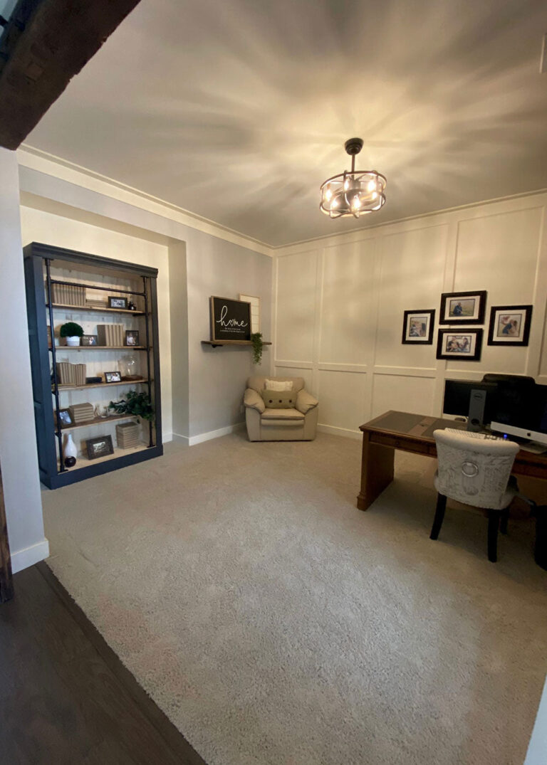 A Beautiful Traditional Office with a Modern Flare