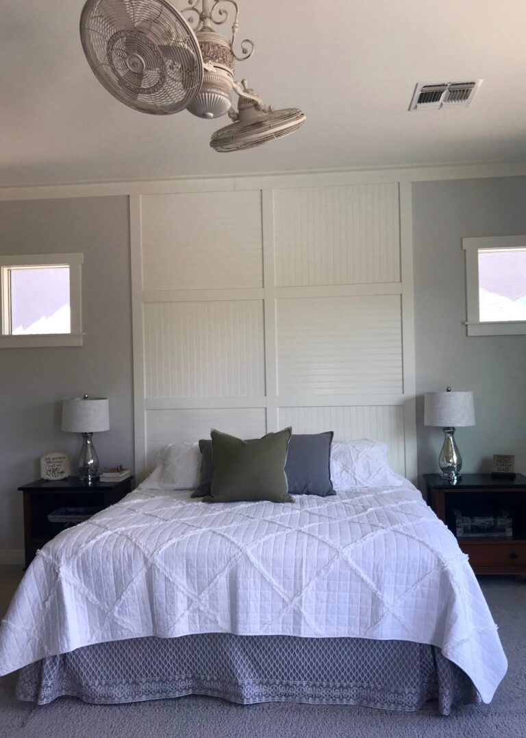 Master bedroom Accent Wall