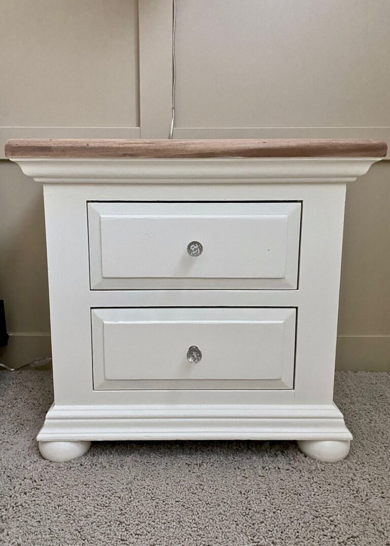 How to Take a Nightstand from Ugly to Stunning