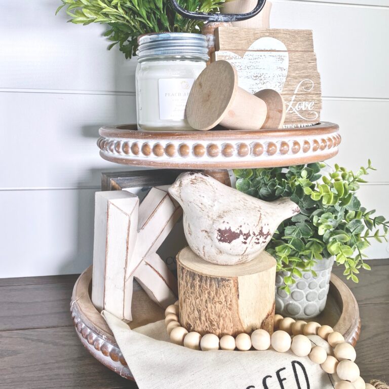 How to Style a Kitchen Island Tray