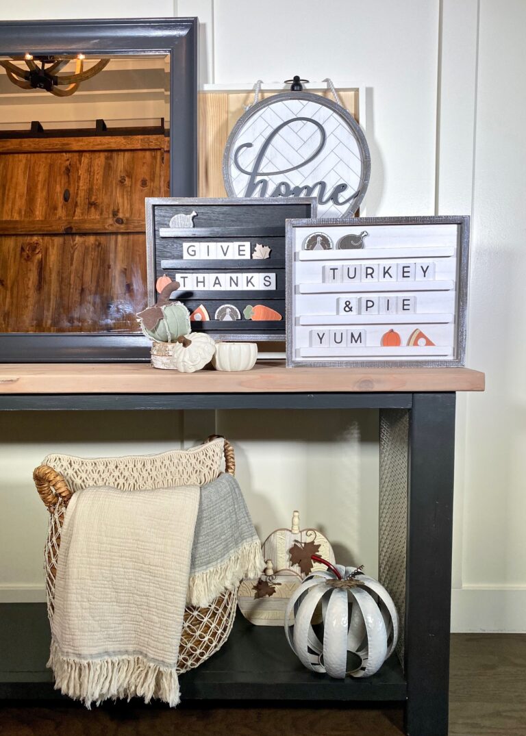 Wood Letter Board Ideas