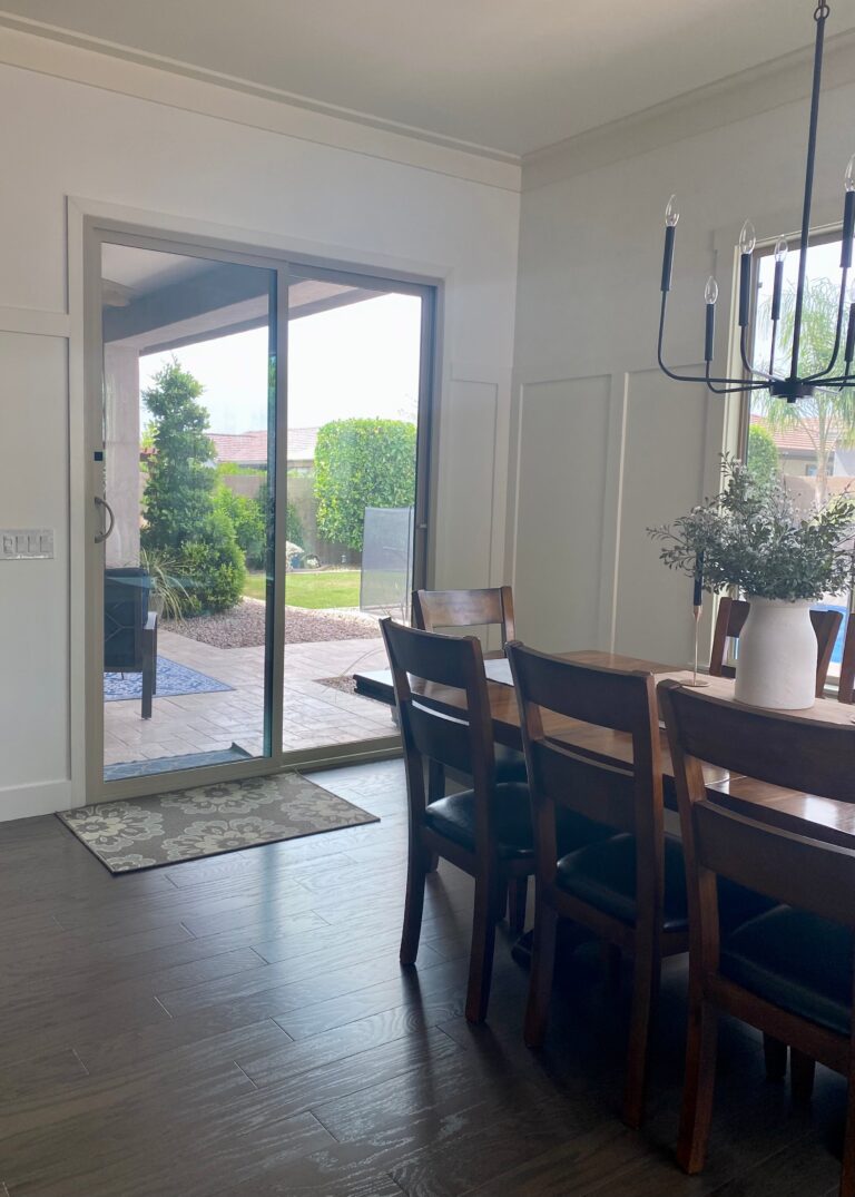 Board and Batten Kitchen Accent Wall