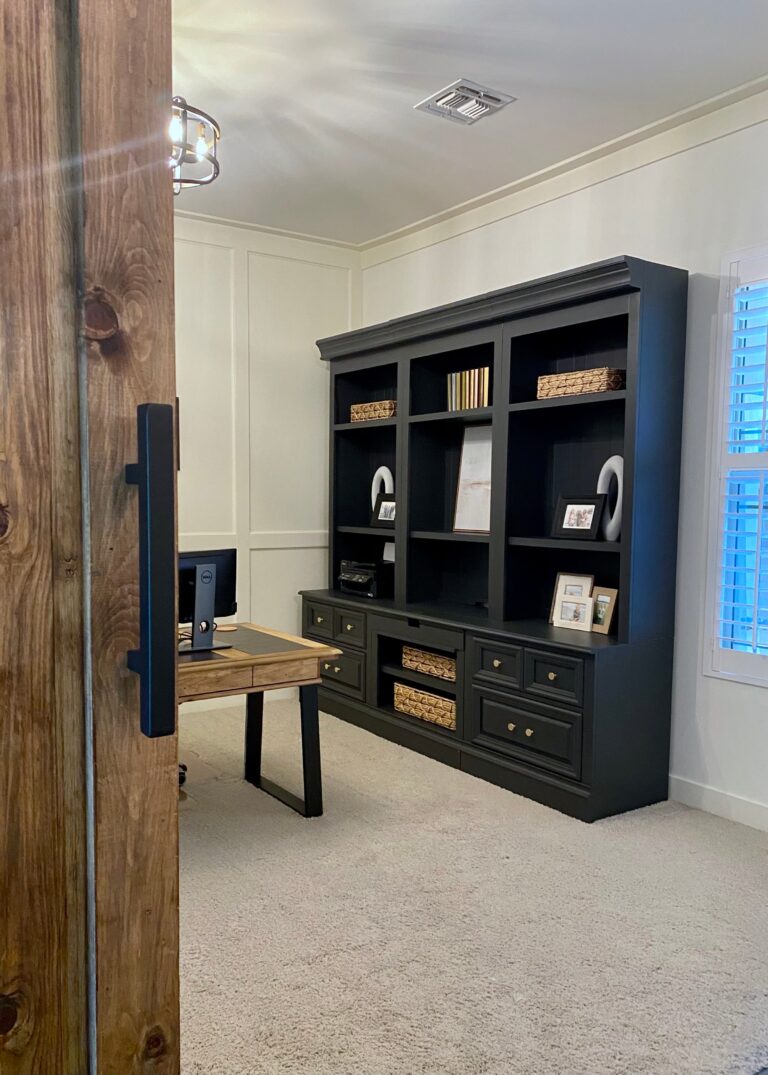 Home Office Makeover Before After